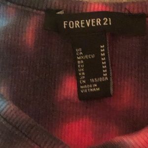 Forever21 Crop Tie-dye Tank!